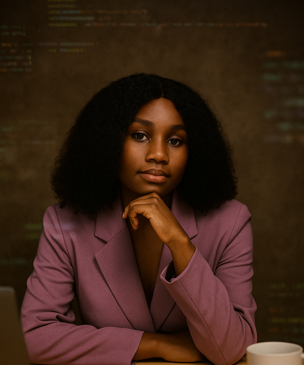 An AI generated professional picture of me